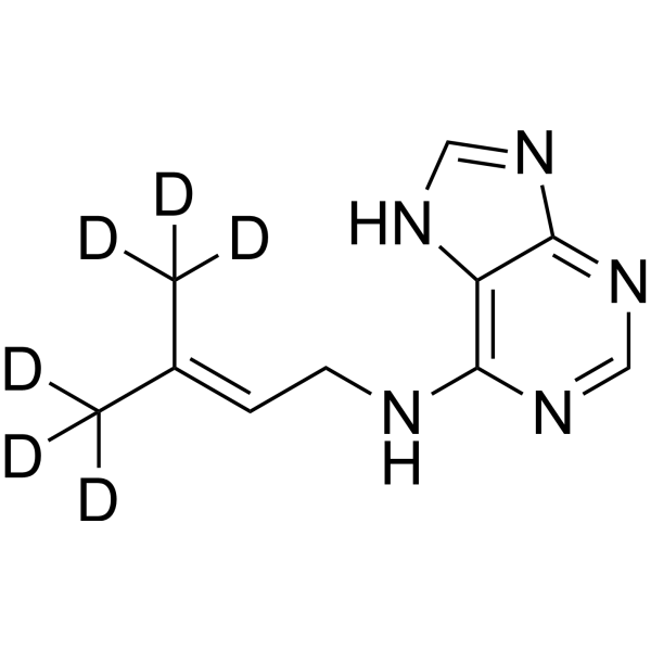 6-(γ,γ-Dimethylallylamino)purine-d6 (N6-(2-lsopentenyl)adenine-d6) 175733-28-5